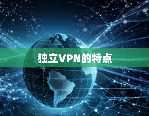 独立VPN的特点