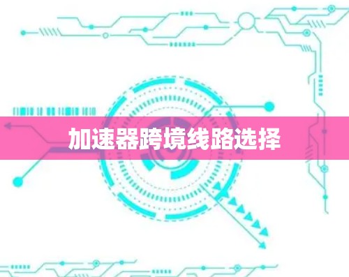 加速器跨境线路选择 加速器跨境线路选择
