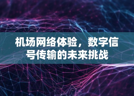 机场网络体验，数字信号传输的未来挑战