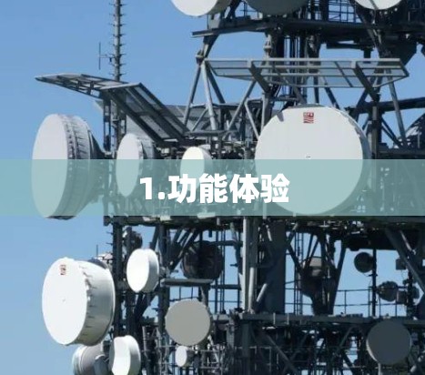 1.功能体验