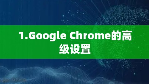 1.Google Chrome的高级设置