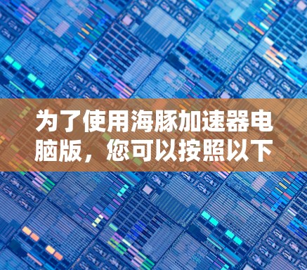 为了使用海豚加速器电脑版，您可以按照以下步骤操作