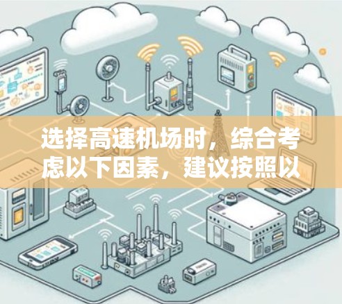 选择高速机场时，综合考虑以下因素，建议按照以下步骤进行决策