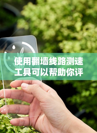 使用翻墙线路测速工具可以帮助你评估数据传输的性能，确保网络设备能够高效运行。以下是一个系统化的步骤指南，帮助你系统地使用这些工具