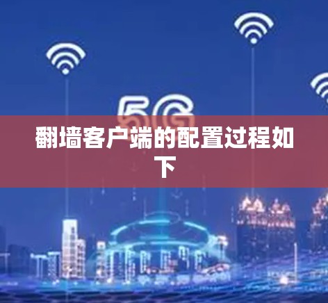 翻墙客户端的配置过程如下